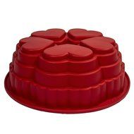 Sorbus Silicone Heart Shapes Bunt Mold - Bakes Intricate Heart Shapes Right into Cake
