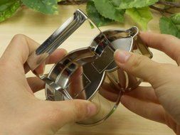ST press type rice ball device (gourd) N3