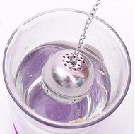 Autohome Tea Infuser Stainless Steel Strainer &amp; Steeper 2 Pack - Heart-shaped Chain N21