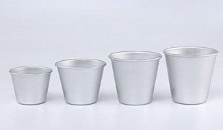 Astra shop Set of 6 Mini Nonstick Individual Anodized Aluminum Molds/ Chocolate Molten Pans/ Pudding Cups/ Raspberry... N9