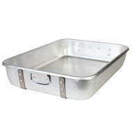 Thunder Group 18 x 24 x 4.5 Inch Double Roaster with Strap