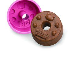 Siliconezone Hello Kitty Collection 8"x5" Non-Stick Silicone Angel Cake Mold, Pink