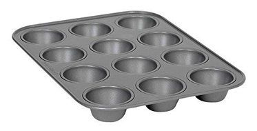 Ekco Baker's Secret Bakeware Muffin 12 Cup Muffin Pan, 64200