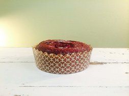 Simply Baked Small Paper Tube Pan (Pack of 3), Turquoise Parquet, Great for Individual Servings and Gift Giving... N13