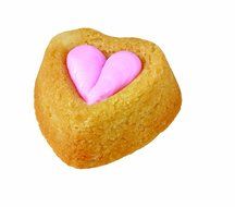 Wilton 2105-2588 Bite Sized 20-Cavity Heart Dessert Shell Pan N5