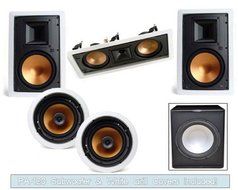 Klipsch R-5800-W In Wall System #2 (R-5502-W)
