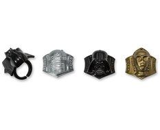DecoPac Star Wars Darth Vader, C3P0 R2D2 Cupcake Rings, 12 pieces N2