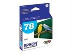 Epson 78 - Cyan - Original - Ink Cartridge - For Artisan 50, Stylus Photo R260, R380, Rx580, Rx595 "Product Type...