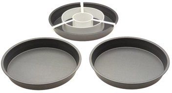 Chicago Metallic Non-Stick Checkerboard Cake Pan Set N2
