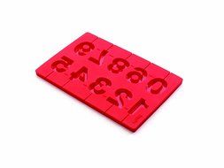 Lekue Birthday Lollipop Mold, Red