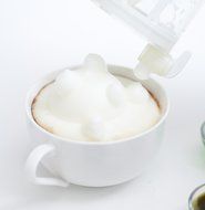 3D latte maker Awatachino White N7