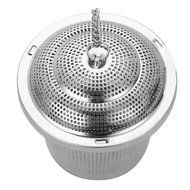 Gosear 2 PCS Stainless Steel Loose Tea Interval Strainer Tea Infuser N2