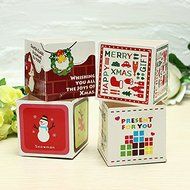 100Pcs Christmas Decorations Cups Hokkaido Chiffon Cake Cups N6
