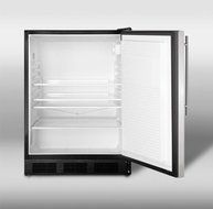 Summit FF7BSSHVADA 24&quot; Commercially Approved Energy Star Rated &amp; ADA Compliant Compact Refrigerator with 5.5 cu...
