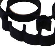 HAKSEN Silicone Egg Ring Maker Mold Shaper Combo / Breakfast Sandwich Pancake Omelet Novelty, Set of 3(Spooky... N7