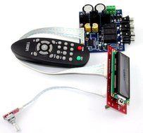 PGA2311 LCD Volume Remote Control Preamp for 3 Channel Input Preamplifi​er Board