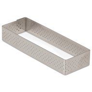 DeBuyer Valrhona Perforated Rectangle Tart Ring