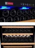Allavino YHWR99-2SRN 99 Bottle Dual-Zone Wine Cellar Refrigerator - Stainless Door N2
