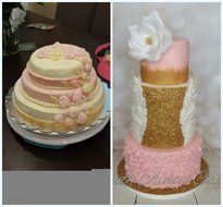 Elinka 4 Size Roses Flower Silicone Cake Mould Chocolate Sugarcraft Decorating Fondant Fimo Tool Gift N4