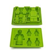 Sorbus&reg; Silicone LEGO Candy Mold and Ice Cube Tray with Building Bricks and Figures