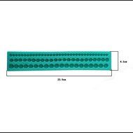 HUAL String of Pearl Fondant Decorating Mould (green)
