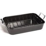 Philippe Richard&reg; Carbon Steel Nonstick Roaster with Rack
