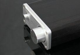 SMSL SA-50 2x50W D-AMP TDA7492 Hi-Fi Stereo Amplifier + Power Adapter - Sliver