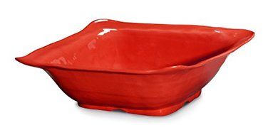 Melamine Bowl, Square, New York Series, 6 Qt., 15" x 5" D N3