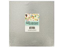 Bulk Buys HW716-96 Square Cake Board