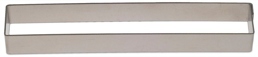 DeBuyer Rectangular Ring - 7 x 1 1/8 x 3/4 inches