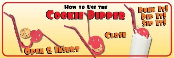 Cookie Dipper Yellow 2 Pack