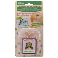 Clover Applique Mold, Rose Design