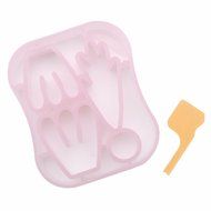 Clover Applique Mold, Rose Design N2
