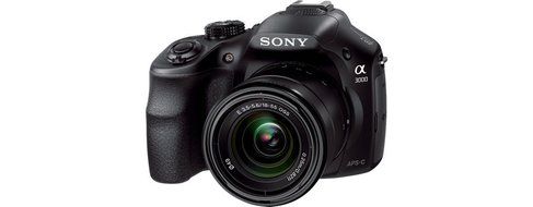 SONY ALPHA 3000 KIT 18-55 MM SCHWARZ ILCE-3000K Camera N9
