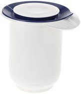 Emsa Mixing jug "Superline" with lid 40.6 fl .oz. in white/blue,, White/Blue
