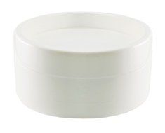 High-Quality Acrylic 2pc Grinder w/Magnet - Various Colors (White) N6