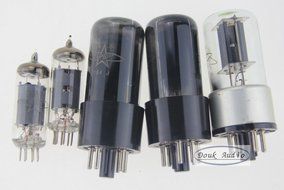 Nobsound Hifi Valve Stereo 6j4+6p6p Class a Tube Preamplifier DIY Kit Full Set