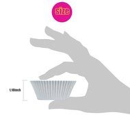 Cupcake Wrappers 100 Filigree Artistic Bake Cake Paper Cups Little Vine Lace Laser Cut Liner Baking Cup Muffin... N3