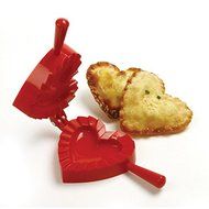 Norpro 1012 Heart Dough and Dumpling Press, Red N4