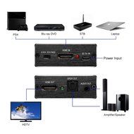 Tomsenn 4K x 2K HDMI Audio Extractor Converter HDMI to HDMI and Optical TOSLINK SPDIF + 3.5mm Stereo HDMI Audio... N4