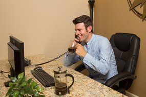 BOJE French Press Coffee Maker - Cafetiere - FREE Replacement Glass With Warranty - Stainless Steel and Durable... N4