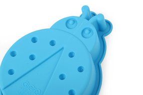 Home Value 4-Piece DIY Insect Silicone Cake Mold /Jelly Mold /Pudding Mold /Ice cream Mold, SNAIL, LADY BUG, BIRD... N2