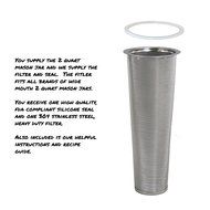 Replacement Seals for Use Only With County Line Kitchen Cold Brewers N21