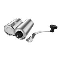 Manual Coffee Grinder, Amado Coarse Coffee Grinder Brushed Stainless Steel Manual Coffee Grinder N2