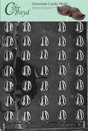 Cybrtrayd E012 Tiny Eggs Chocolate Candy Mold with Exclusive Cybrtrayd Copyrighted Chocolate Molding Instructions