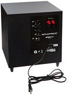 Monoprice Premium Home Theater Subwoofer - Black (110801)