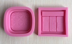 Anyana 3PCS Makeup Tools Loose Powder And Eye Shadow Silicone Fondant Mold Cake Decorating Pastry Gum Pastry Tool... N2