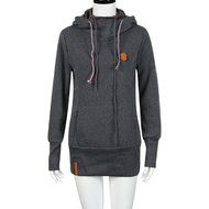 Hooded Tops,Morecome Womens Fashion Fitted Long Sleeve Pullover Shirt Coat N17
