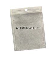 WELLSKEY Tea Filter Bags Set 500 pcs (Tea Filter Paper White With One Hole 100 pcs, Tea Filter Bags Paper White... N5