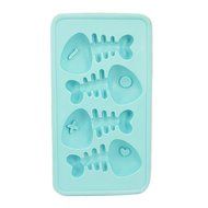 HDE Cartoon-Style Fish Bone Novelty Party Silicone Jello Chocolate Ice Cube Tray
